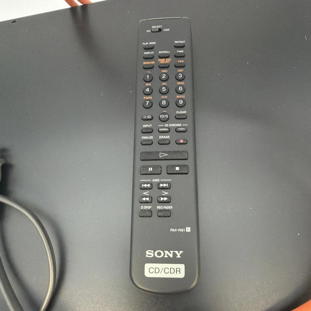Sony RCD-W10 CD Recording Deck CD Player CD-R - Fully Tested!